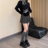 ハイウエストプリーツミニスカート