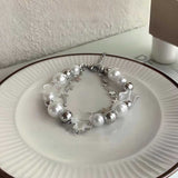 ダブルスターチェーンブレスレット
