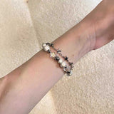 ダブルスターチェーンブレスレット