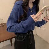 ワンボタンケーブルポロニット
