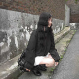 ハイネックボタンブルゾン