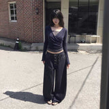 レイヤードカシュクールロンT