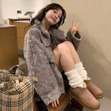 ダッフルファージャケット