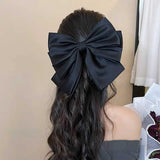ゴシックビッグリボンヘアクリップ
