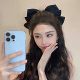 ゴシックビッグリボンヘアクリップ
