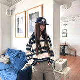 モヘアヴィンテージボーダーポロニット