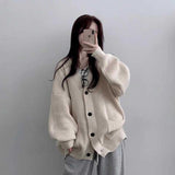 リラックスルーズカーディガン