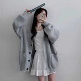 リラックスルーズカーディガン