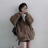 リラックスルーズカーディガン