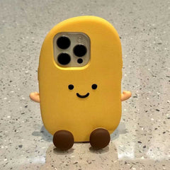 3DシリコンポテトスタンドiPhoneケース