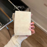 ドッグ刺繍ミニ財布