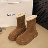 ミドルエンドボアムートンブーツ