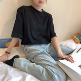 スマートルーズクロップドTシャツ