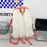 カラージップフロントロゴリュック