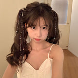 しずくチェーンヘアクリップ