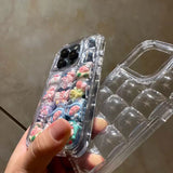 クリアポップキルティングiPhoneケース
