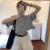 スマートルーズクロップドTシャツ