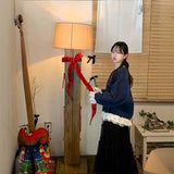 アクセントフリルパリロゴスウェット