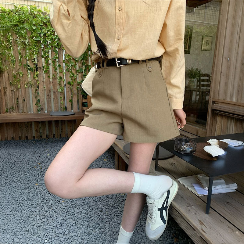 ORR 韓国 フォーマルハーフショートパンツ XS 新品未使用