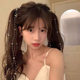 しずくチェーンヘアクリップ