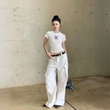 ホワイトミニアゲハミニTシャツ