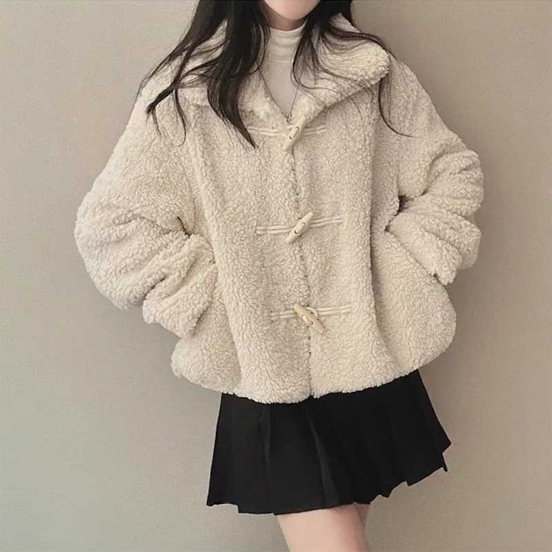 ボアダッフルコート