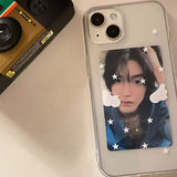 推し活クリアエンジェルiPhoneケース