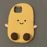3DシリコンポテトスタンドiPhoneケース
