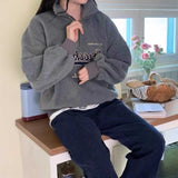 ブルックリンハーブジップボアスウェット