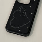 ブラックエンジェルハートiPhoneケース