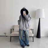 インナーコントラストパーカー