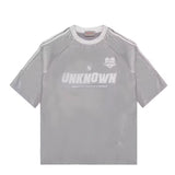 オーバーシャイントラックユニTシャツ