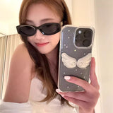 ラメスターエンジェルiPhoneケース