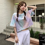 サマータイダイTシャツ