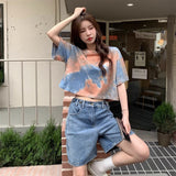 サマータイダイTシャツ