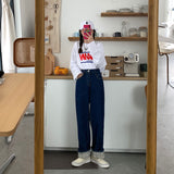 オールドインディゴストレートデニム