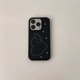 ブラックエンジェルハートiPhoneケース
