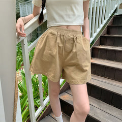 コットンストレッチハーフパンツ
