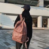 スモーキーレザーリュック