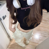 ポップロゴクロップドTシャツ