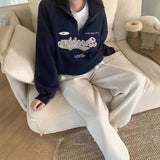 ブルックリンハーブジップボアスウェット