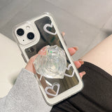 3DハートミラーiPhoneケース