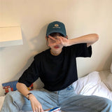 スマートルーズクロップドTシャツ