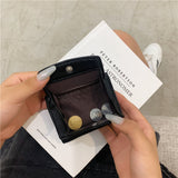 ワンカラーレザーミニ財布