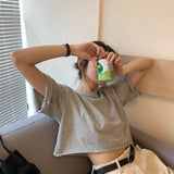 スマートルーズクロップドTシャツ