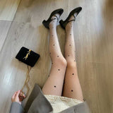 ハートパターンホリデーストッキング