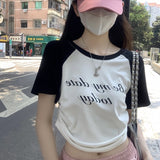 サイドギャザーラグランTシャツ