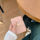 ワンボタンキルティングミニ財布