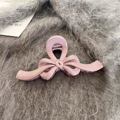フェミニンリボンヘアクリップ