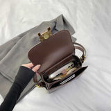 2wayクラシックレザーショルダーバッグ